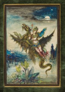 Drøm om Orienten eller Peri, ca. 1881 af Gustave Moreau