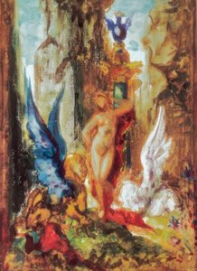 Gebyr aux griffons af Gustave Moreau