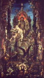 Jupiter og Semele af Gustave Moreau