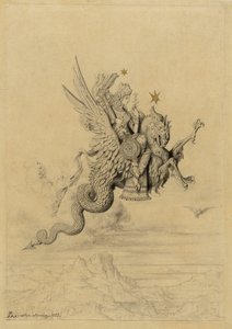 La Peri (mytologisk emne) af Gustave Moreau