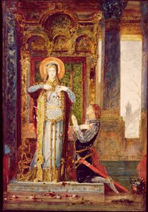 Elisabeth af Ungarn, eller Rosernes mirakel, 1879 af Gustave Moreau