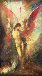 Sankt Sebastian og englen, ca. 1876