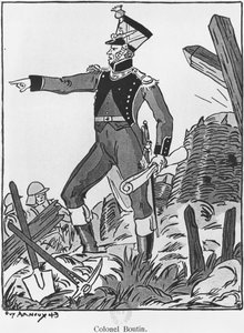 Oberst Boutin, illustration fra 