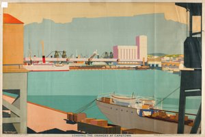 Loading the Oranges at Cape Town, fra serien 