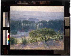 Sen eftermiddag, Giverny, ca. 1905-13 (olie på lærred)