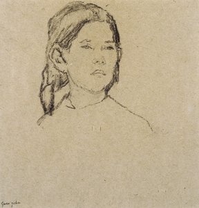Piger hoved, af Gwen John