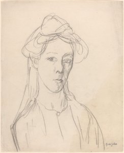 Selvportræt af Gwen John