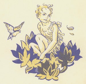 Peter Pan og Wendy: Peter Pan (farve litho)