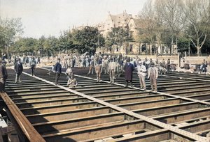 1896-17 jernbane Arena vej Klösz György 2 (Farvet) af György Klösz