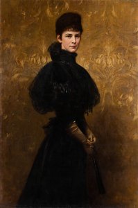 Portræt af dronning Elisabeth Portræt af kejserinde Elisabeth af Gyula Benczúr