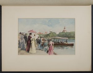 Gondollanding, North Lagoon af H.D. Nichols