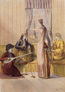 En armensk brud, graveret af Charles Parsons, 1862 af H.J. van Lennep