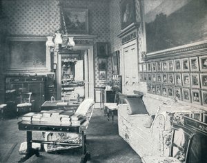 Prinsgemalernes omklædningsrum i Buckingham Palace, c1899, 1901