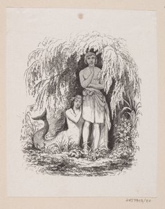 Illustration til "Den lille Havfrue" i H.C. Andersen, "Eventyr og Historier", Bind 1