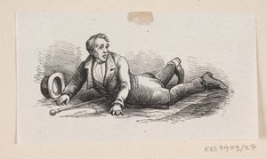 Illustration til "Lykkens Kalosker" i H.C. Andersen, "Eventyr og Historier", Bind 1 af H.P. Hansen