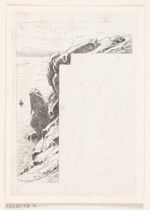 Illustration til "Makreldorg" af H.P. Hansen