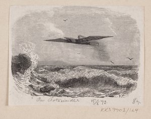 Illustration til "Om Aartusinder" i H.C. Andersen, "Eventyr og Historier", Bind 2 af H.P. Hansen
