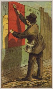 Bill Sticker (farve litho) af H.W. (after) Petherick