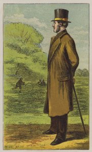 Park Keeper (farve litho) af H.W. (after) Petherick
