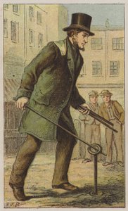 Turncock (farve litho) af H.W. (after) Petherick