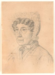 Portræt af ældre dame, muligvis konsul Bravos mor