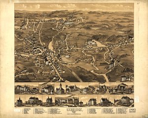 Uxbridge, Mass. 1880. af H. Beck and Pauli Bigelow