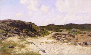 Lighthouse Beach, Annisquam af H. Bolton Jones