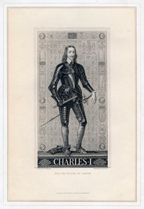 Charles I af England, 1800-tallet. af H. Bourne