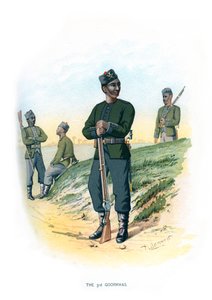 Den 3. Gorkhas, c1890.