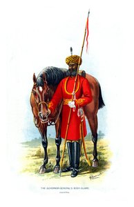 Guvernørgeneralernes kropsvagt, c1890.