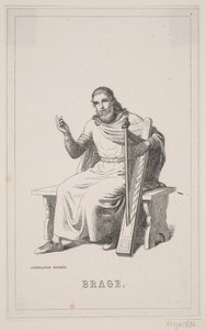 Brage. Illustration til Fabricius