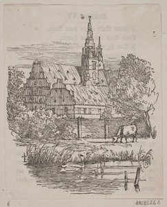 Frederiksborg slot af H. C. Henneberg