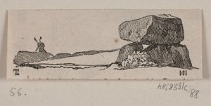 Illustration til "Stenmonumenter" af H. C. Henneberg