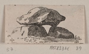 Illustration til "Stenmonumenter" af H. C. Henneberg