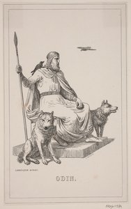 Odin. Illustration til Fabricius