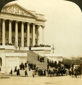 Ankomst til Capitol...Indvielsen af Roosevelt, Washington, 1905.