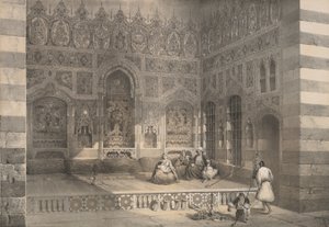 100. En Iwan, i Damaskus, 1843. af H. Clerget