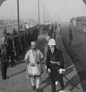 Statens ankomst af Maharajaen af Benares til Delhi, Indien, 1912