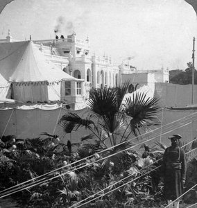 Konge-kejsernes lejr. Delhi, Indien, 1912.