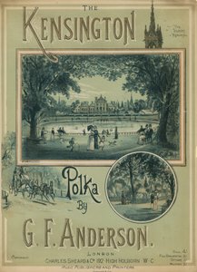 Musikmusik til The Kensington Polka af GF Anderson