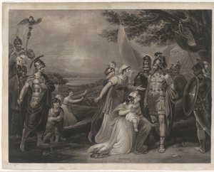 Hersilia. Slaget mellem romerne og sabinerne af H. Gillbank