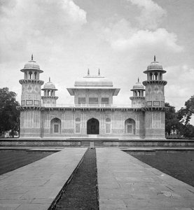 Itmad-Ud-Daulahs grav, Agra, Indien, begyndelsen af det 20. århundrede.