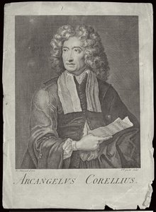 Arcangelo Corelli (1653-1713) graveret af Van der Gucht af H. Howard