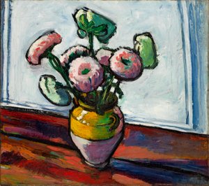 Zinniaer af H. Lyman Sayen