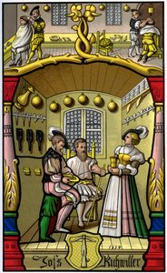 Barber og parykmager, 1500-tallet 1849.