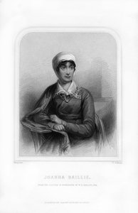 Joanna Baillie, skotsk digter og dramatiker, 1870 af H. Robinson