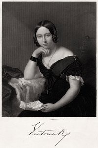 Dronning Victoria, 1800-tallet af H. Robinson