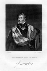 Thomas Philip Weddell Robinson, Lord Grantham, 1829 af H. Robinson