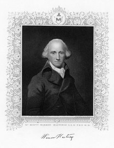 Warren Hastings, den første generalguvernør i Britisk Indien, 1800-tallet.