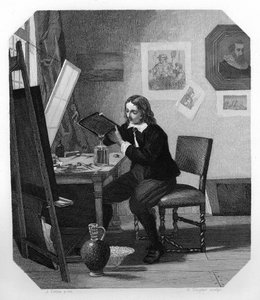 Cornelis Visscher, hollandsk gravør fra det 17. århundrede, c1870